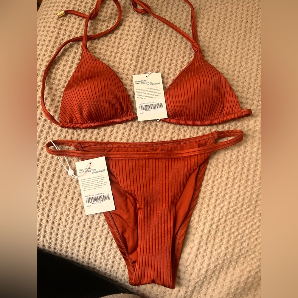 Monday NEW bikini top and bottom